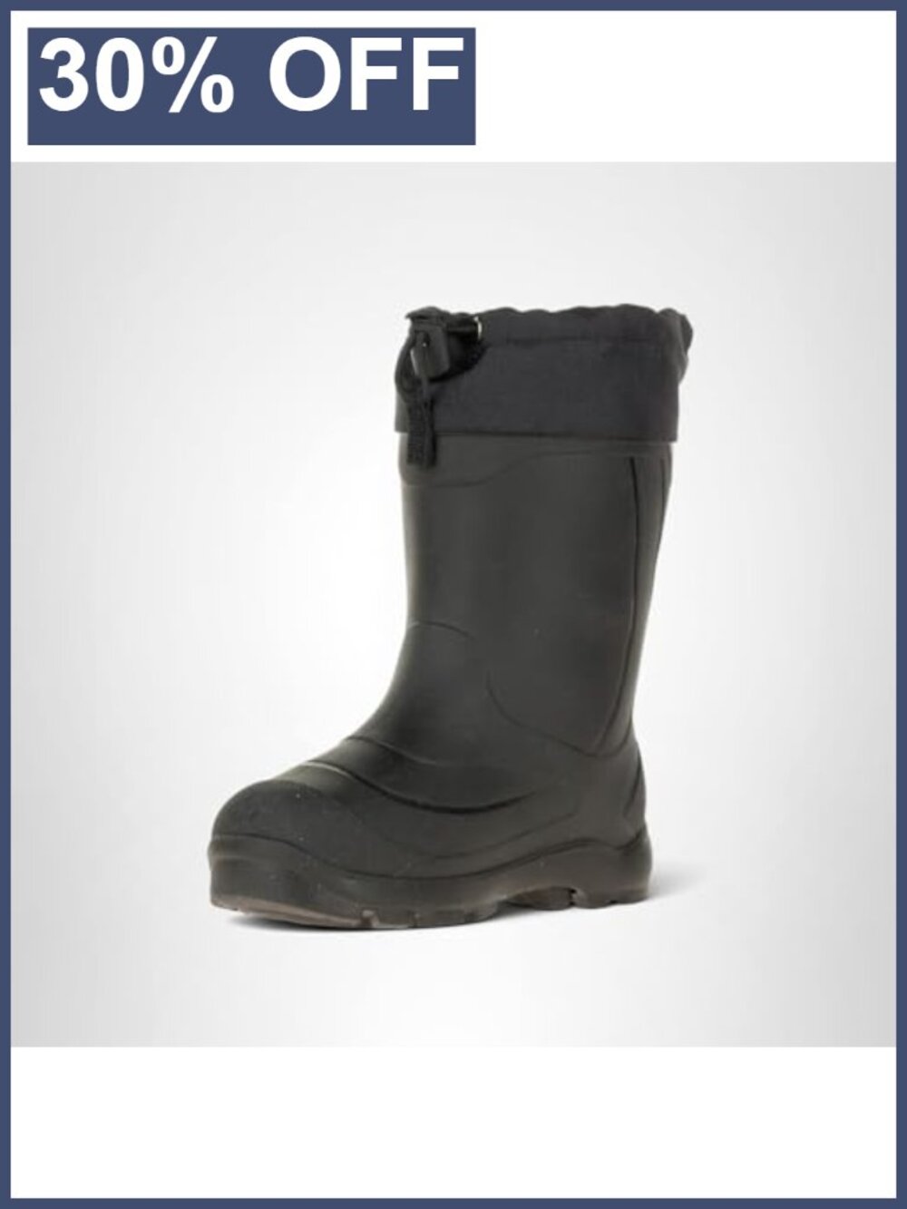 Kids Snow Boots Waterproof Insulated Mid-Calf Winter Outdoor